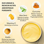 Anti-blemish mask with turmeric
