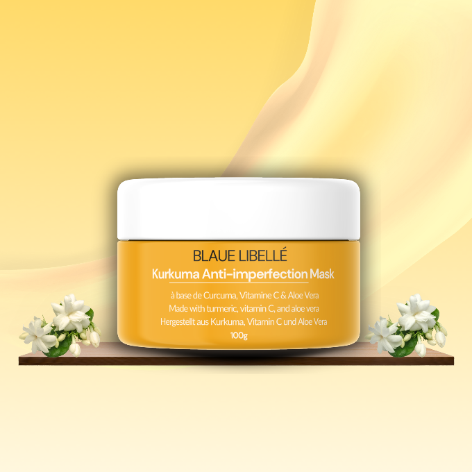 Anti-blemish mask with turmeric